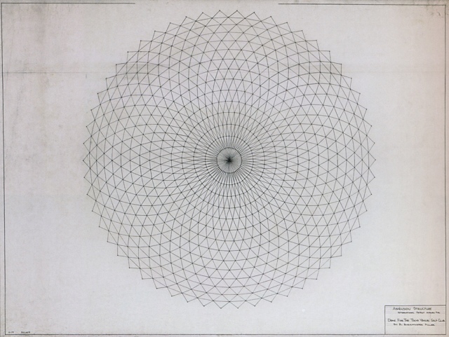 R. Buckminster Fuller. Geodesic Drawing. 1960s..jpg